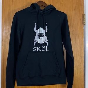 Black Minnesota Vikings Hoodie